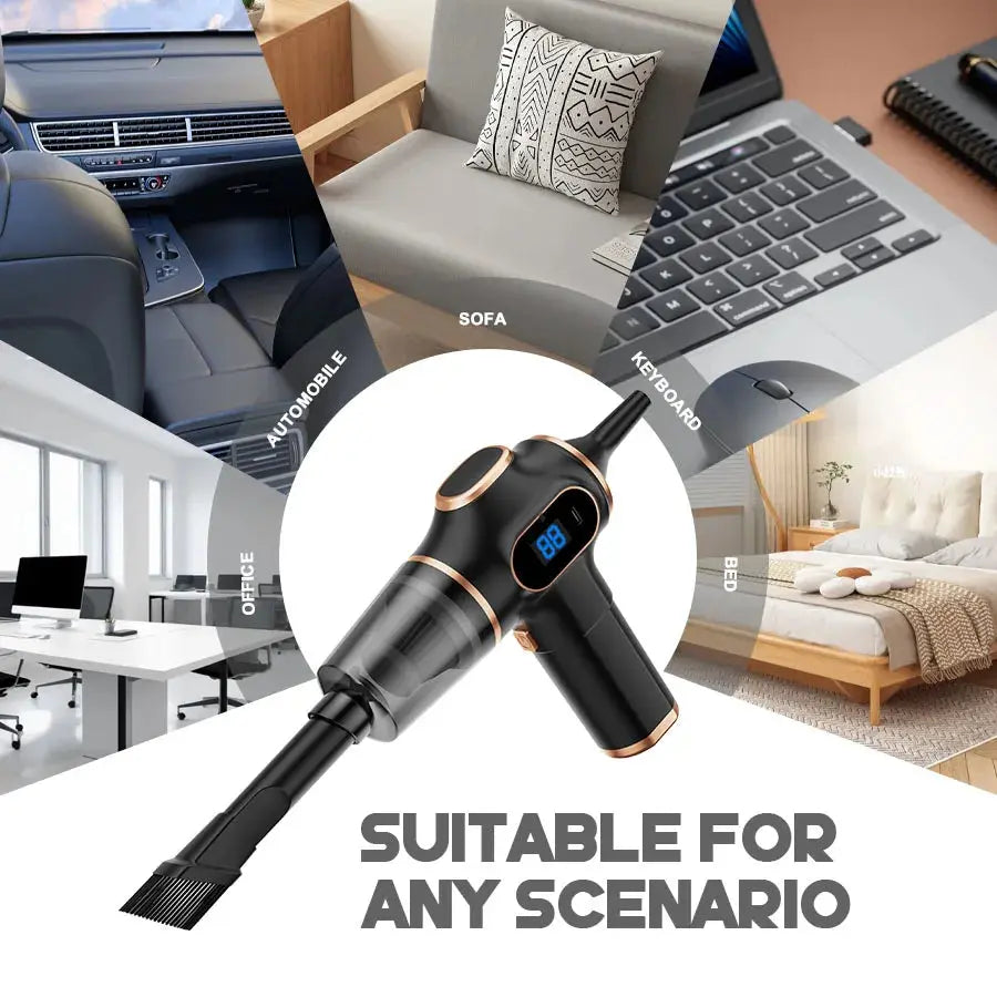 Aspirateur à main puissant pour canapé, bureau, tapis et nettoyage domestique U SHINER